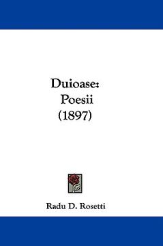 portada duioase: poesii (1897) (in English)