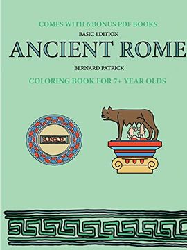 portada Coloring Book for 7+ Year Olds (Ancient Rome) (en Inglés)