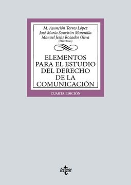 portada Elementos para el estudio del Derecho de la comunicación (in Spanish)