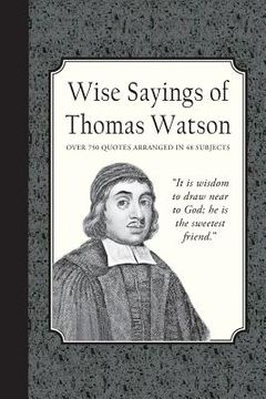 portada Wise Sayings of Thomas Watson (in English)