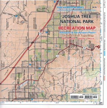 portada Joshua Tree National Park Recreation Map (Tom Harrison Maps)