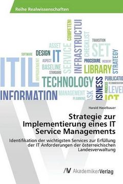 portada Strategie zur Implementierung eines IT Service Managements