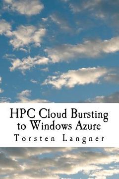 portada hpc cloud bursting to windows azure (en Inglés)
