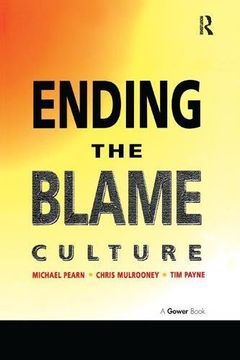 portada Ending the Blame Culture (en Inglés)