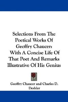 portada selections from the poetical works of ge