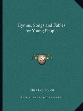 portada hymns, songs and fables for young people (en Inglés)