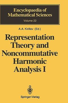 portada representation theory and noncommutative harmonic analysis i: fundamental concepts. representations of virasoro and affine algebras (in English)