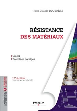 portada Résistance des matériaux: Cours - Exercices corrigés. (en Francés)