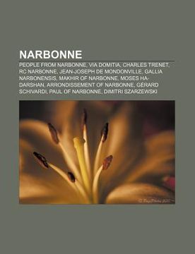 portada narbonne: people from narbonne, via domitia, charles trenet, rc narbonne, jean-joseph de mondonville, gallia narbonensis, makhir