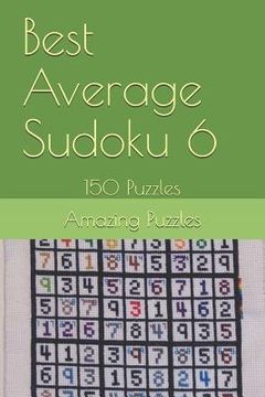 portada Best Average Sudoku 6: 150 Puzzles