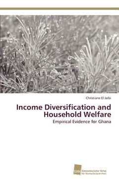portada income diversification and household welfare (en Inglés)