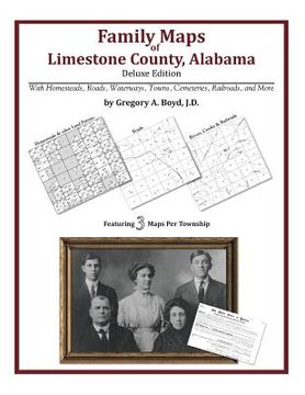 portada Family Maps of Limestone County, Alabama, Deluxe Edition (in English)
