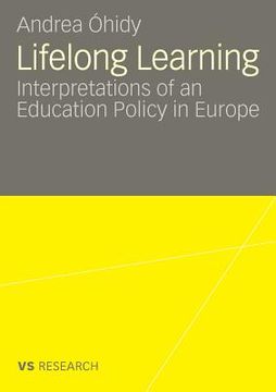 portada lifelong learning: interpretations of an education policy in europe (in English)