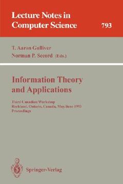 portada information theory and applications (en Inglés)