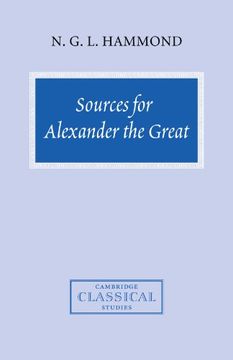 portada Sources for Alexander the Great Paperback: An Analysis of Plutarch's 'life' and Arrian's 'anabasis Alexandrou' (Cambridge Classical Studies) (en Inglés)