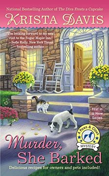 portada Murder, she Barked: A Paws & Claws Mystery (in English)
