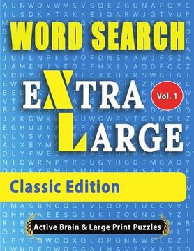 portada WORD SEARCH Extra Large - Classic Edition: The Largest Print Word Search Puzzles On The Market! (en Inglés)