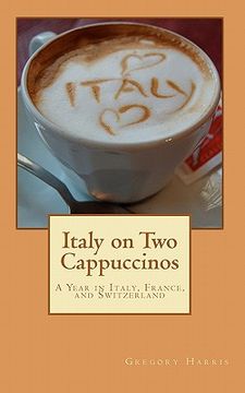 portada italy on two cappuccinos (en Inglés)