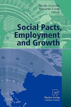 portada social pacts, employment and growth: a reappraisal of ezio tarantelli's thought (en Inglés)