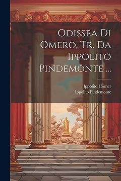 portada Odissea di Omero, tr. Da Ippolito Pindemonte. (en Italiano)