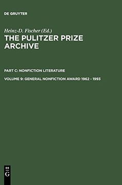 portada General Nonfiction Award 1962 - 1993 (en Inglés)