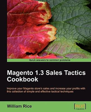 portada magento 1.3 sales tactics cookbook (en Inglés)