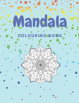 portada Mandala Colouring Book: 60 page mandala designs colouring book. Hours of relaxing fun for adults and teens UK Edition (in English)