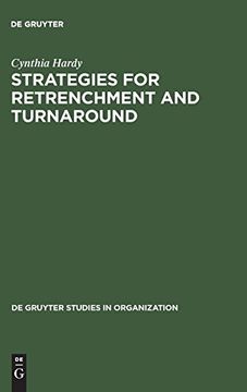 portada Strategies for Retrenchment and Turnaround (de Gruyter Studies in Organization) (en Inglés)
