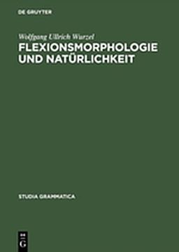 portada Flexionsmorphologie Und Naturlichkeit (Studia Grammatica)