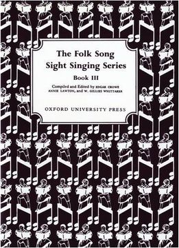 portada Folk Song Sight Singing Book 3 (Bk. 3) 
