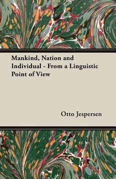portada Mankind, Nation and Individual - From a Linguistic Point of View (en Inglés)