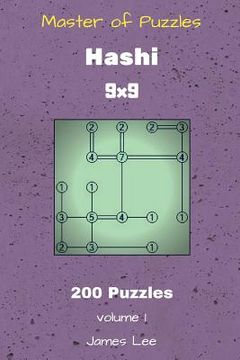 portada Master of Puzzles - Hashi 200 Puzzles 9x9 vol. 1 (en Inglés)