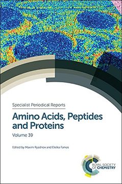portada Amino Acids, Peptides and Proteins: Volume 39 (Specialist Periodical Reports) 