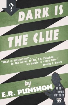 portada Dark is the Clue: A Bobby Owen Mystery (The Bobby Owen Mysteries)