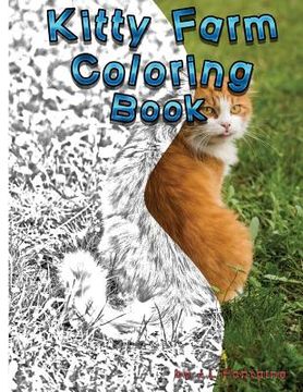 portada Kitty Farm: Coloring Book (en Inglés)
