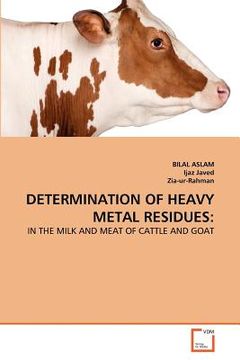 portada determination of heavy metal residues (en Inglés)
