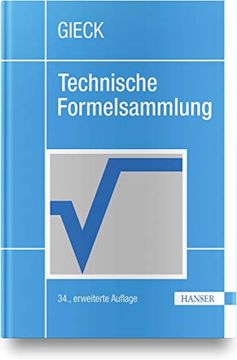 portada Technische Formelsammlung Gieck, Kurt and Gieck, Reiner (en Alemán)