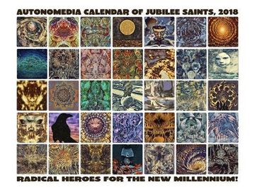 portada 2018 Autonomedia Calendar Of Jubilee Saints (2018 Calendar)