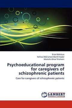 portada psychoeducational program for caregivers of schizophrenic patients (in English)