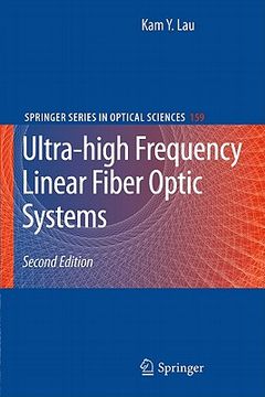 portada ultra-high frequency linear fiber optic systems (in English)