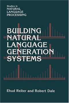 portada Building Natural Language Generation Systems Hardback (Studies in Natural Language Processing) (en Inglés)
