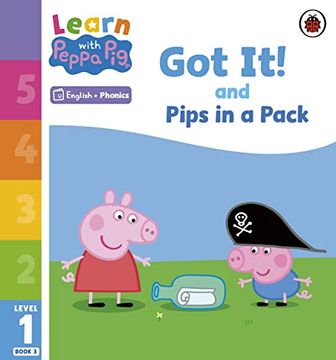 portada Learn With Peppa Phonics Level 1 Book 3 - got it! And Pips in a Pack (Phonics Reader) (en Inglés)