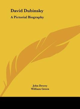 portada david dubinsky: a pictorial biography