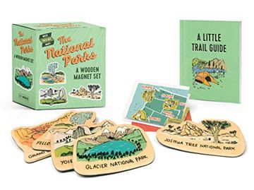 portada The National Parks: A Wooden Magnet set (rp Minis) (in English)