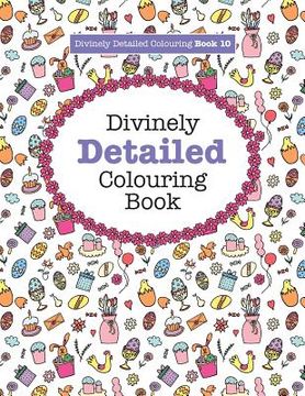 portada Divinely Detailed Colouring Book 10 (en Inglés)