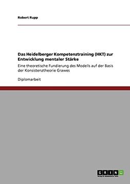 portada Das Heidelberger Kompetenztraining (HKT) zur Entwicklung mentaler Stärke (German Edition)