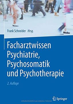 portada Facharztwissen Psychiatrie, Psychosomatik und Psychotherapie (in German)