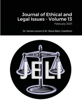 portada Journal of Ethical and Legal Issues - Volume 13 (en Inglés)