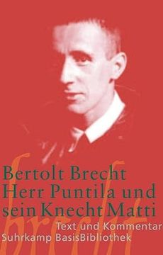 portada Herr Puntila und Sein Knecht Matti: Volksstã¼Ck (Suhrkamp Basisbibliothek)