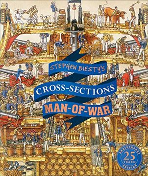 portada Stephen Biesty's Cross-Sections Man-Of-War (Stephen Biesty Cross Sections) (in English)
